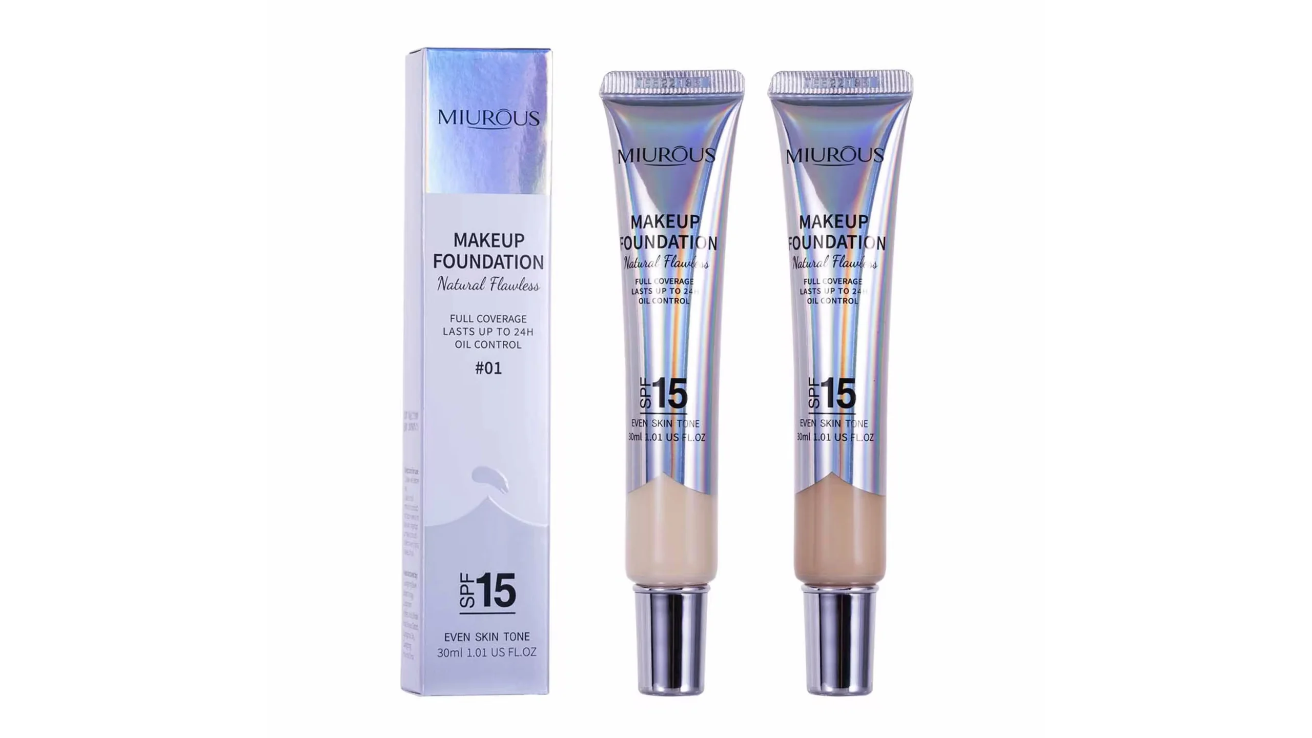Miurous Makeup Foundation (5 Shades)